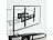General Office Ausziehbare TV-Wandhalterung, neig- und schwenkbar, 37" - 75", VESA General Office Schwenkbare TV-Wandhalterungen