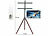 General Office Schwenkbarer TV-Ständer/-Halterung, Staffelei, für 40" - 65", schwarz General Office Schwenkbare TV-Ständer/-Halterungen, Staffeleien