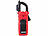 revolt Strommesszange AC & DC, Strom, Spannung bis 600 Volt, True RMS-4000 revolt Digitale Zangen-Multimeter mit Temperaturmessung und NCV-Prüfung