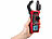 revolt Strommesszange AC & DC, Strom, Spannung bis 600 Volt, True RMS-4000 revolt Digitale Zangen-Multimeter mit Temperaturmessung und NCV-Prüfung