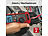 revolt Strommesszange AC & DC, Strom, Spannung bis 600 Volt, True RMS-4000 revolt Digitale Zangen-Multimeter mit Temperaturmessung und NCV-Prüfung