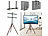 General Office Schwenkbarer TV Ständer/ Halterung mit Universal-Soundbar-Halterung General Office