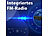 NavGear Motorrad-Kommunikations-System für bis zu 2 Personen, Bluetooth NavGear Intercom-Headsets mit Bluetooth & integriertem FM-Radio, für Motorradhelm