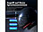 NavGear 4er-Set Motorrad-Kommunikations-Systeme für bis zu 8 Personen NavGear Intercom-Headsets mit Bluetooth & integriertem FM-Radio, für Motorradhelm