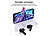 auvisio Kabellose In-Ear-Kopfhörer mit Ladecase, Noise-Cancelling, schwarz auvisio Kabellose In-Ear-Stereo-Headsets mit Noise Cancelling und Lade-Etui