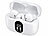 auvisio Kabellose In-Ear-Kopfhörer mit Ladecase, Noise-Cancelling, weiß auvisio Kabellose In-Ear-Stereo-Headsets mit Noise Cancelling und Lade-Etui