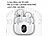 auvisio Kabellose In-Ear-Kopfhörer mit Ladecase, Noise-Cancelling, weiß auvisio Kabellose In-Ear-Stereo-Headsets mit Noise Cancelling und Lade-Etui