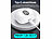 auvisio Kabellose In-Ear-Kopfhörer mit Ladecase, Noise-Cancelling, weiß auvisio Kabellose In-Ear-Stereo-Headsets mit Noise Cancelling und Lade-Etui