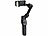 Somikon KI-Tracking-Stabilisator für Smartphone bis 7,7", 3 Achsen, Licht, App Somikon KI-Tracking-Stabilisatoren für Smartphones, mit 3 Achsen, Füll-Licht und App
