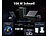 revolt 4-Port-USB-Netzteil, LED-Display, 3x USB-C PD 100W, USB-A QC 30W, GaN revolt USB-Wandnetzteile mit USB-A und USB-C, PD und QC