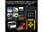 Lescars 2er-Set Profi-2in1-OBD2-Scanner & Batterie-Tester, HD-Farbdisplay Lescars 2in1-OBD2-Scanner und Batterie-Tester