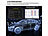 Lescars 2er-Set Profi-2in1-OBD2-Scanner & Batterie-Tester, HD-Farbdisplay Lescars 2in1-OBD2-Scanner und Batterie-Tester