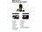 Lescars 2er-Set Profi-2in1-OBD2-Scanner & Batterie-Tester, HD-Farbdisplay Lescars 2in1-OBD2-Scanner und Batterie-Tester