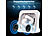 auvisio Tragbarer Akku-CD-Spieler & UKW-Radio, Bluetooth, Timer, USB, AUX auvisio Tragbare Akku-CD-Player mit UKW-Radio, Bluetooth, USB und Aux 