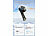 auvisio KI-Echtzeitzeitübersetzer & In-Ear-Kopfhörer, 135 Sprachen, ANC, 28 dB auvisio KI-Echtzeitzeitübersetzer & In-Ear-Kopfhörer in Lade-Etui mit Touch-Display, ANC, App
