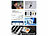 auvisio KI-Echtzeitzeitübersetzer & In-Ear-Kopfhörer, 135 Sprachen, ANC, 28 dB auvisio KI-Echtzeitzeitübersetzer & In-Ear-Kopfhörer in Lade-Etui mit Touch-Display, ANC, App