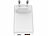 revolt 2er-Set extra-flache 65-Watt-USB-Netzteile, USB-C & -A, PD, QC, GaN revolt Flache USB-Wandnetzteile mit USB-A und USB-C, PD und QC