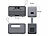 revolt Powerstation & Solargenerator mit 89,6 Wh, 230 Volt, 100 Watt revolt 2in1-Hochleistungsakkus & Solar-Generatoren