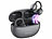 auvisio 2er-Set Open-Ear Clip-on-Stereo-Headset, Bluetooth 6.0, Ladecase auvisio Clip-on-Stereo-Headsets mit Bluetooth und Ladecase 