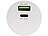 revolt 4er-Set USB-Netzteile mit USB-C PD bis 30 W und Quick Charge bis 18 W revolt USB-Wandnetzteile mit USB-A und USB-C, PD und QC