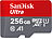 SanDisk Ultra microSDXC, 256 GB, 120 MB/s, Class 10, U1, A1, mit Adapter SanDisk microSD-Speicherkarten UHS U1
