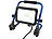 Ansmann Klappbarer LED-Baustrahler FL1600AC, 1.600 Lumen, 5000 K, 20 W, IP54 Ansmann 230-Volt-Baustrahler (spritzwassergeschützt)