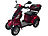 Grundig Elektromobil EVO 3140, Reichweite 50 km, Farbe rot Elektromobile für Senioren