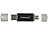 Speicherstick: Intenso USB-Stick Twist Line, 128 GB, mit USB 3.2 Typ A & USB Typ C
