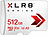 PNY XLR8 Gaming microSD 512GB, U3, A2, 100MB/s lesen, 90 MB/s schreiben PNY microSD-Speicherkarte UHS U3