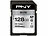 PNY Elite SD-Karte, mit 128 GB lesen bis zu 100 MB/s, U1 PNY microSD-Speicherkarten UHS U1
