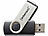 Intenso USB-Stick Basic Line mit 64 GB, USB 2.0, silber-schwarz Intenso USB-Speichersticks