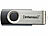 Intenso USB-Stick Basic Line mit 64 GB, USB 2.0, silber-schwarz Intenso USB-Speichersticks