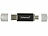 Intenso USB Stick Twist Line, 256 GB, mit USB 3.2 Typ A & Typ C Intenso USB-3.2-Speichersticks
