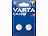 Knopfzellen ml-2016: Varta 2er-Pack Electronics Lithium-Knopfzellen CR2016, 3 V, Retail Blister