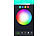 Luminea Home Control 4er RGB-LED-Lichterdraht mit Musik-Steueurung, WLAN und App, USB, 5 m Luminea Home Control RGB-LED-Lichterdrähte mit WLAN, App- und Sprach-Steuerung