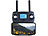 Simulus Faltbare GPS-Drohne mit 4K-Cam, 3-Achsen-Gimbal, Brushless-Motor, App Simulus Faltbarer GPS-WLAN-Quadrokopter mit Gimbal-Kameras