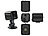 7links Micro-IP-Kamera, WLAN, Full HD, Akku, PIR, Nachtsicht, 12 Mon. Standby 7links HD-Micro-IP-Überwachungskameras mit Nachtsicht und App