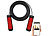 PEARL sports Smartes Kugellager-Springseil, Bluetooth, App, Herzfrequenz-& G-Sensor PEARL sports Premium-Kugellager-Springseile mit Bluetooth und App