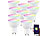 Luminea Home Control 10er-Set WLAN-LED-Spots, GU10, RGB-CCT 4,5Watt, 326 lm, 45°, App Luminea Home Control