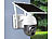 7links LTE-Pan-Tilt-Überwachungskamera, Full HD, Akku, Versandrückläufer 7links Pan-Tilt-Überwachungskameras mit 4G-Mobilfunk, Akku und Solarpanel
