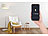 Luminea Home Control 3er Smarte WLAN-Dimmer-Steckdose mit Phasenabschnittsdimmer bis 200 W Luminea Home Control WLAN-Dimmer-Steckdosen mit App und Sprachsteuerung