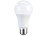 Luminea Home Control LED-Lampe E27, RGB-CCT, 9W (ersetzt 75W), 806 Lumen, ZigBee-kompatibel Luminea Home Control E27-Lampen mit RGBW-LEDs, für ZigBee-kompatible Steuersysteme
