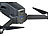 Simulus Faltbare GPS-Drohne, 4K-Cam, 360°-Abstandssensor, Brushless-Motor, App Simulus Faltbarer GPS-WLAN-Quadrokopter mit Gimbal-Kameras