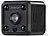 Somikon Akku-Micro-IP-Kamera, HD 720p, 120° Weitwinkel, Nachtsicht, WLAN Somikon HD-Micro-IP-Überwachungskameras mit Nachtsicht und App
