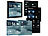 Luminea Home Control Einbau-Smarthome-Zentrale, 4"/10,2cm Touchscreen, WLAN, ZigBee-Gateway Luminea Home Control WLAN-Touchscreen-Steuerungen mit ZigBee-Gateway für ELESION