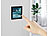 Luminea Home Control Einbau-Smarthome-Zentrale, 4"/10,2cm Touchscreen, WLAN, ZigBee-Gateway Luminea Home Control WLAN-Touchscreen-Steuerungen mit ZigBee-Gateway für ELESION