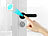 VisorTech 5er+GW Smarter Sicherheits Türbeschlag schwarz,Fingerprint Scanner,PIN VisorTech