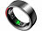 newgen medicals Fitness- & Schlaftracker-Ring mit Herzfrequenz- & SpO2-Anzeige, Gr. 57 newgen medicals Fitness- und Schlaftracker-Ringe mit SOS-Funktion und Touch-Steuerung
