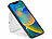 Callstel 3in1-Ladestation für iPhone/AirPods/Apple Watch + 2-Port-USB-Netzteil Callstel 