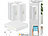 7links HomeKit-Set: ZigBee-Gateway + 4x Temperatur & Luftfeuchtigkeits-Sensor 7links
